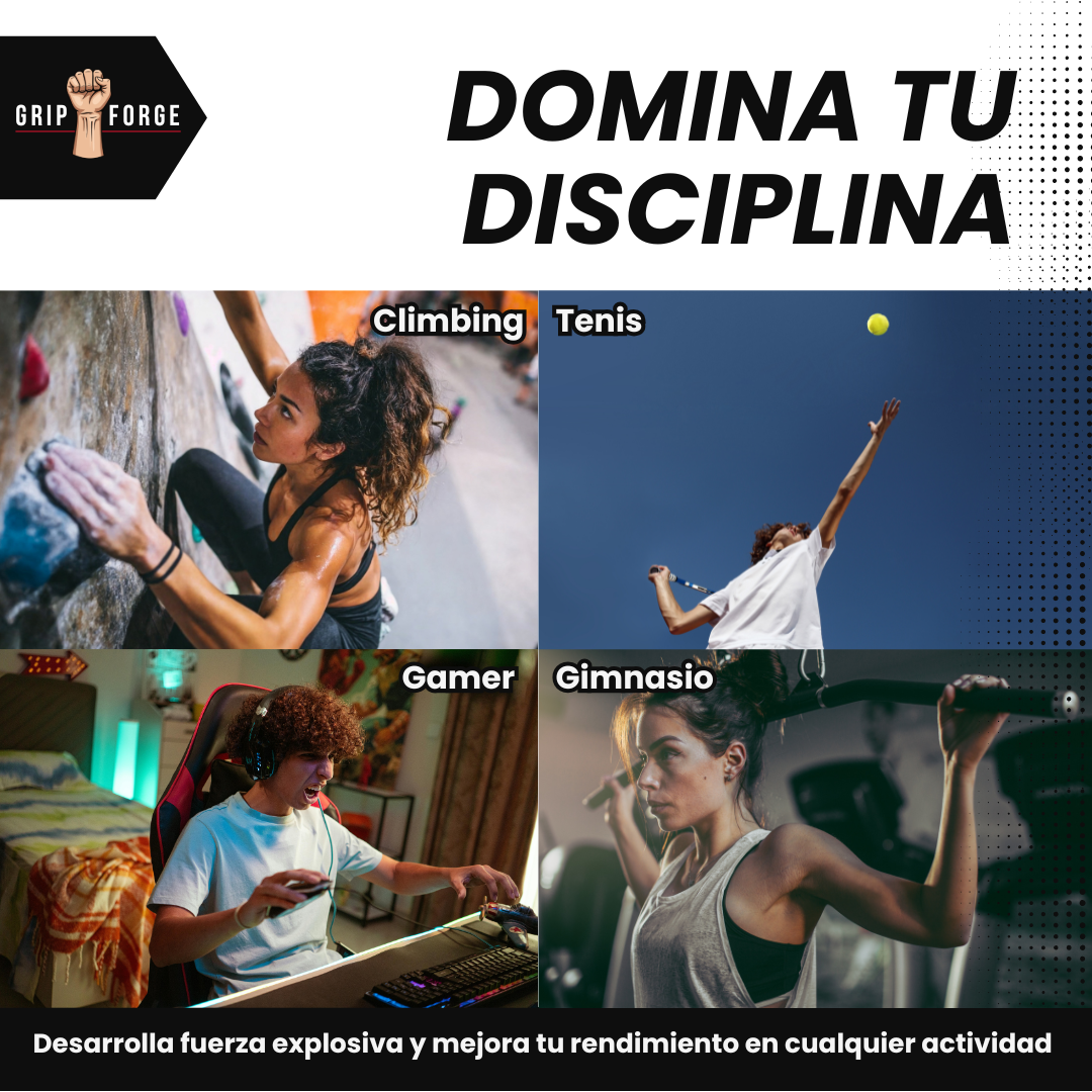 Grip Trainer de Muñeca y Antebrazo Ajustable